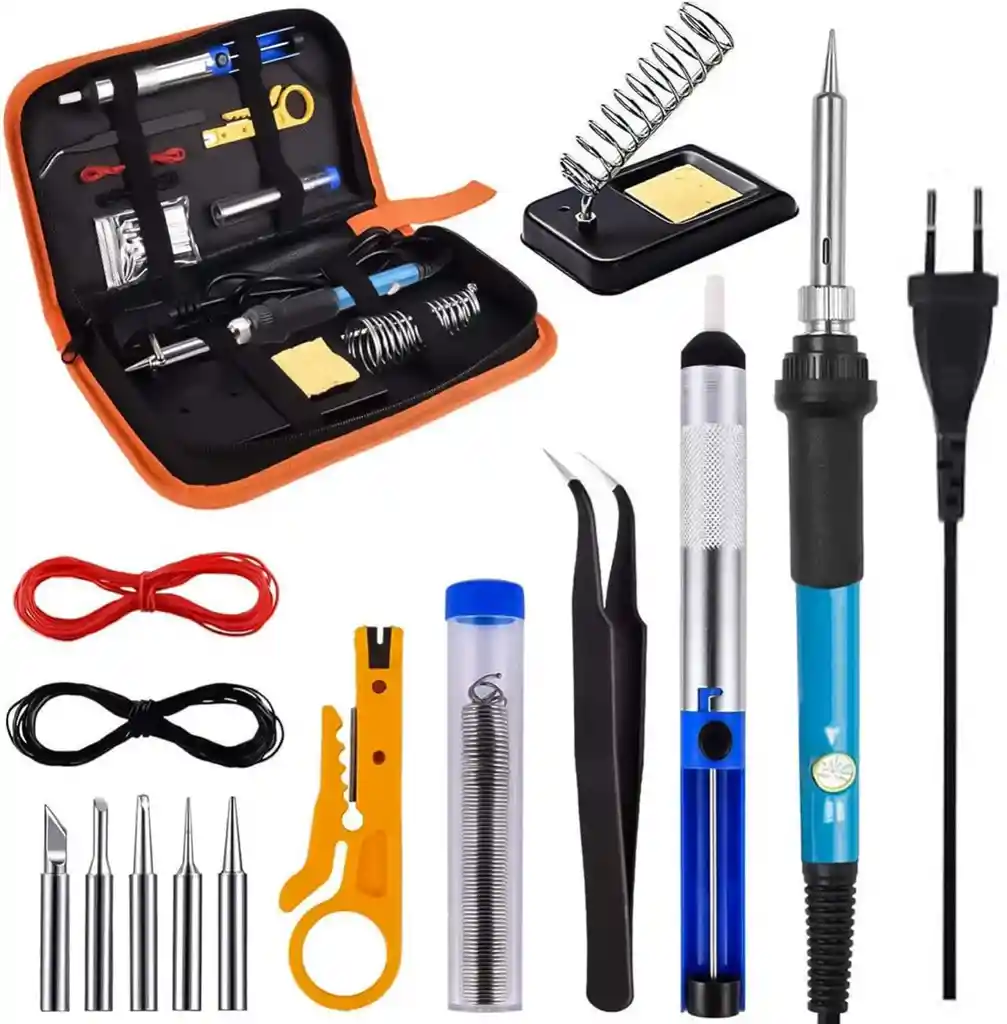 Pirógrafo Cautín Maderas Cueros Kit Con Estuche