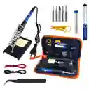 Pirógrafo Cautín Maderas Cueros Kit Con Estuche