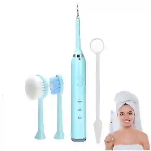 Cepillo Limpiador Dientes Eléctrico 4 En 1 Removedor Sarro 5v - 110v