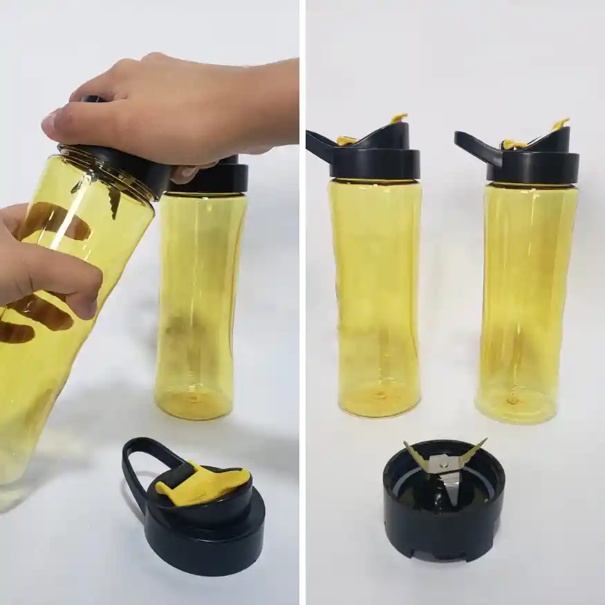 Licuadora Portátil Mini Shaken Take 2 Vasos Jugos