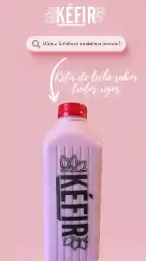 Kéfir De Leche Y Frutos Rojos