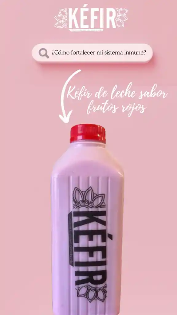 Kéfir De Leche Y Frutos Rojos