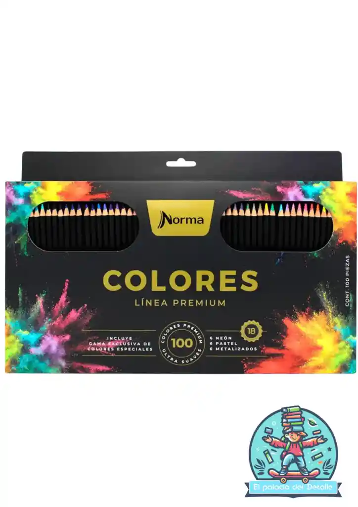 Colores Norma X 100 Black