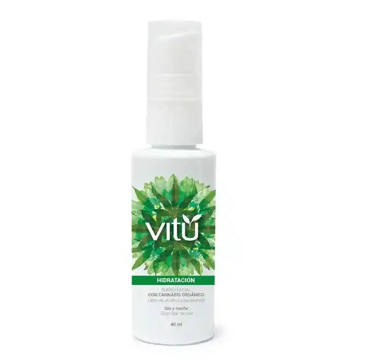 Suero Vitú Hidratante Con Cannabis Orgánico