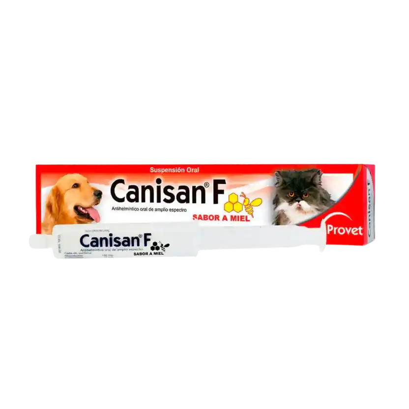 Antihelmíntico Canisan F Para Perros Y Gatos