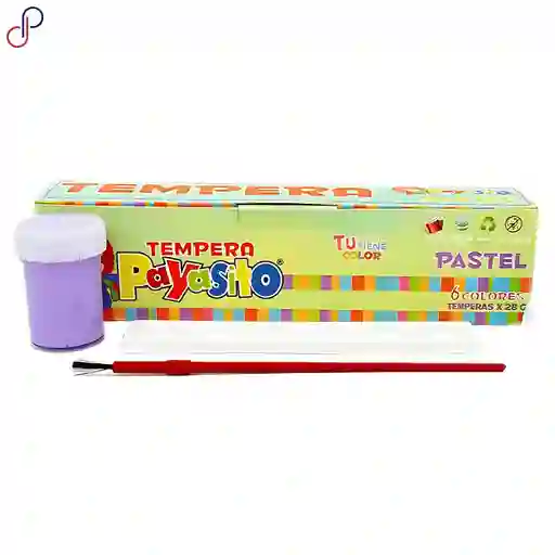 Tempera Payasito Colores Pasteles