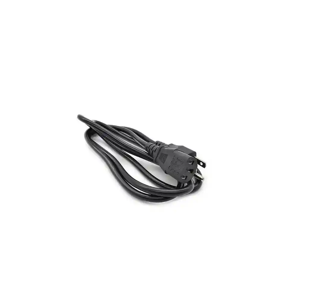 Cable De Poder Plano Fuentes Pc Monitor 3 Metros