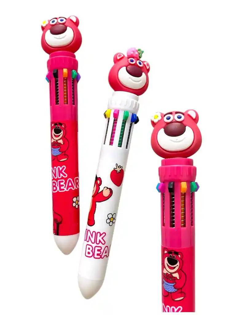 Lapicero Multiminas 10 Colores Lotso
