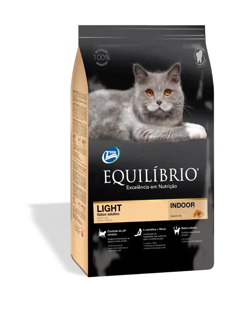 Comida Para Gato Equilibrio Light 1,5 Kg