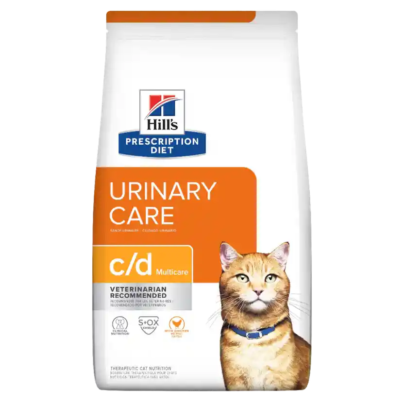 Comida Para Gato Hills C/d Multicare Pollo 4 Lb