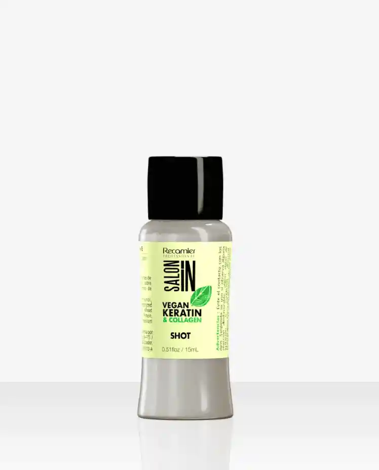 Ampolleta Shot Vegan Keratin Collagen 15 Ml Recamier