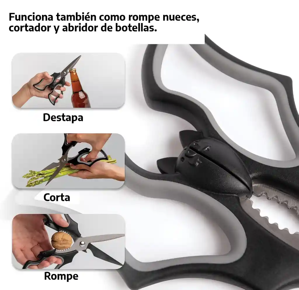 Tijeras De Cocina De Acero Diseño Murciélago