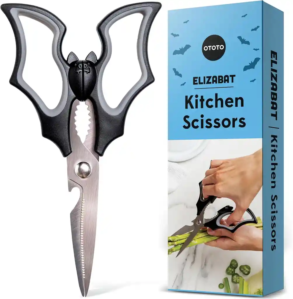 Tijeras De Cocina De Acero Diseño Murciélago
