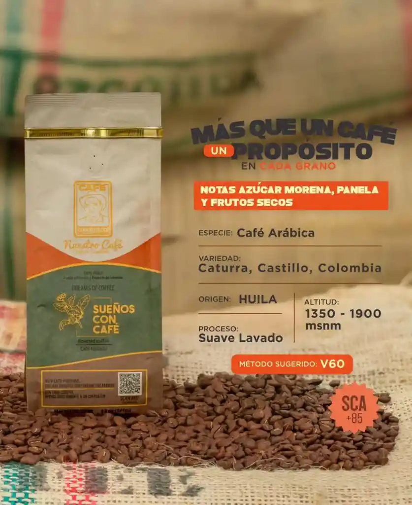 Sueños Con Cafe 340gr