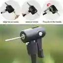 Aguja Metálica Para Inflar Balones X 5 Unidades Color Plateado