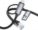 Adaptador De Red Usb Tipo C A Rj45 Gigabit Internet Pc Celu