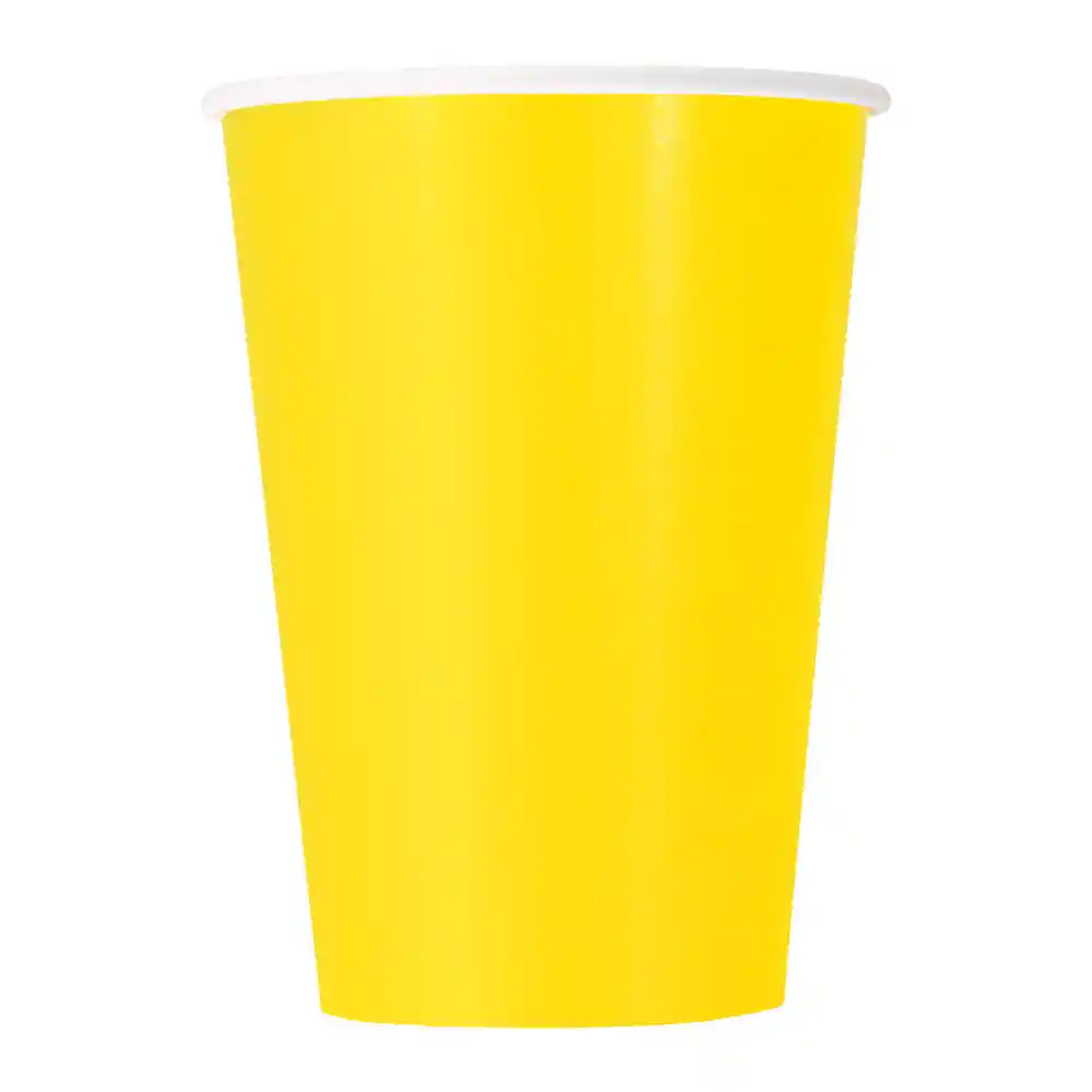 Vaso Amarillo X 10 Und