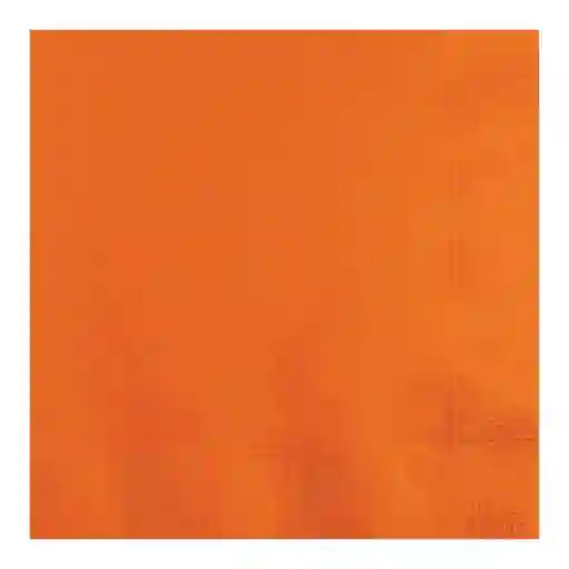 Servilletas Grande Naranja X 20 Und