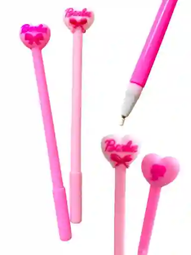 Lapicero Barbie Sencillo En Silicona