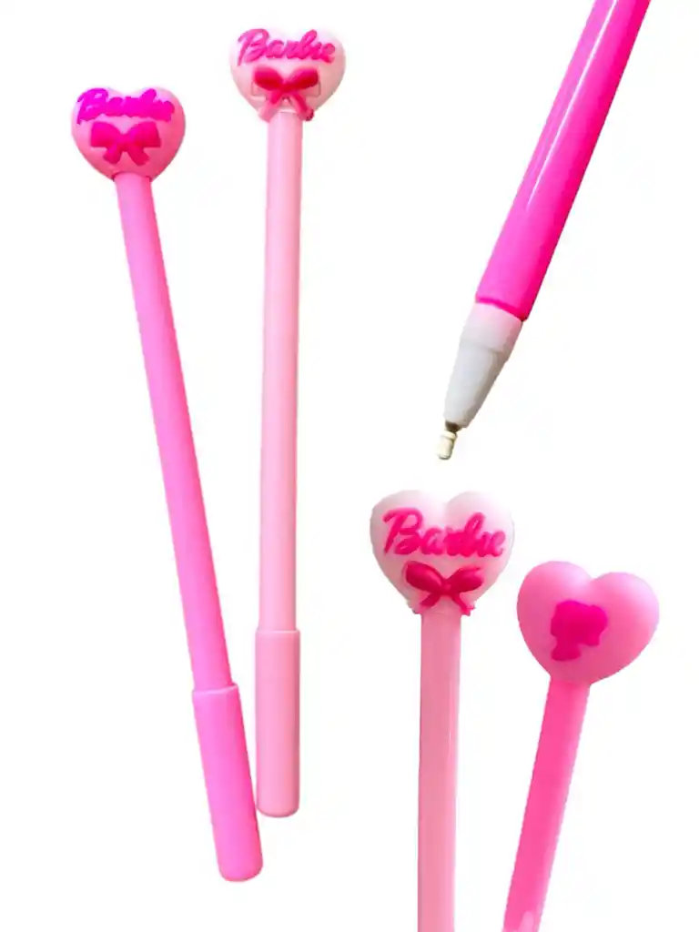 Lapicero Barbie Sencillo En Silicona