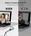 Adaptador Usb A Ethernet Rj45 Cable Nylon Gigabit