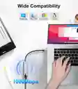 Adaptador Usb A Ethernet Rj45 Cable Nylon Gigabit