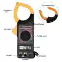 Pinza Amperimétrica Vt-power Dt266. Corriente Alterna.