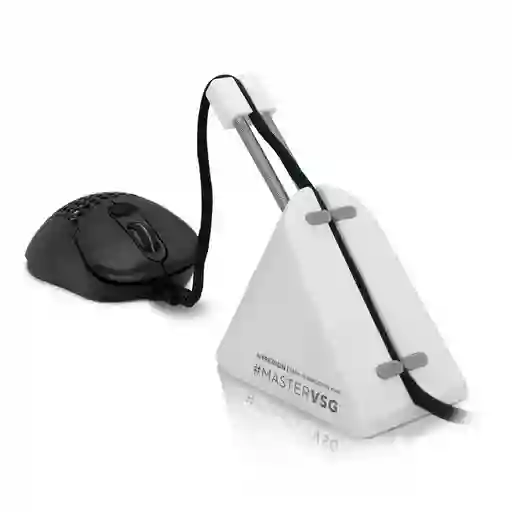 Sujetador De Cable Mouse Bungee Vsg Hyperion Color Blanco