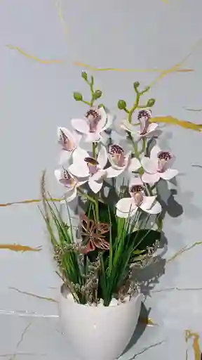 Mini Orquidea Artificial