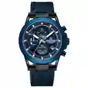 Reloj Naviforce Casual Nf8073 Crono Hombre Cuero + Estuche