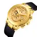 Reloj Naviforce Casual Nf8073 Crono Hombre Cuero + Estuche