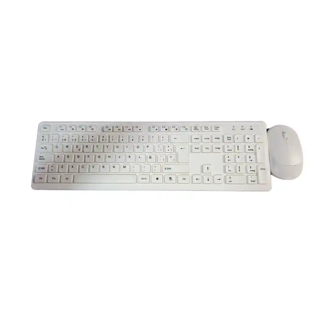 Combo Teclado Y Mouse Bt Inalámbrico