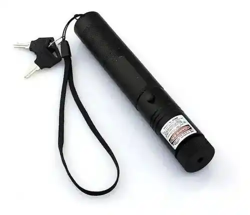 Laser Punto Verde Super Potente Con Llaves Cargador Pila Filtro Puntos