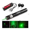 Laser Punto Verde Super Potente Con Llaves Cargador Pila Filtro Puntos