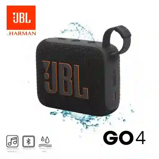Parlante Jbl Go4 Bluetooth Original - Negro