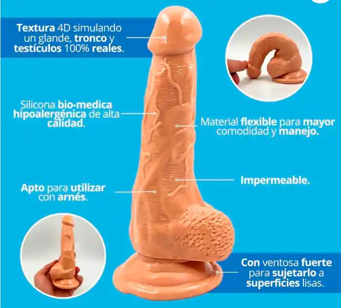 Dildo Consolador Venoso Realista Armany Sexo Anal Juguete Erotico Pene Real Con Chupa Ventosa