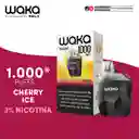 Vape Desechable Waka Diamond 1000 Puffs Cherry Ice 2ml 3% Nic.
