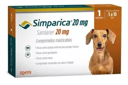 Simparica 20 Mg Perro 5 A 10k