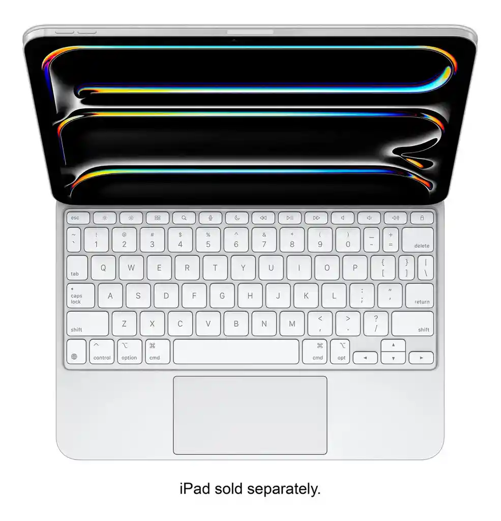 Magic Keyboard Para El Ipad Pro De 11 Pulgadas (m4) Ingles Blanco