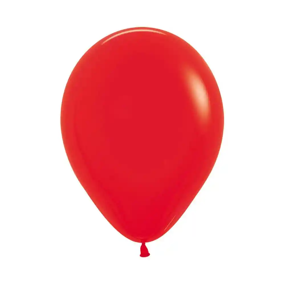 Bombas Globos Mate Y Satin R12x 12 Unidades Verde, Azul, Roja