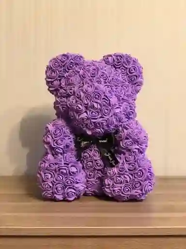 Oso De Rosas Morado