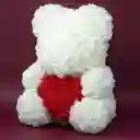 Oso De Rosas Con Corazón