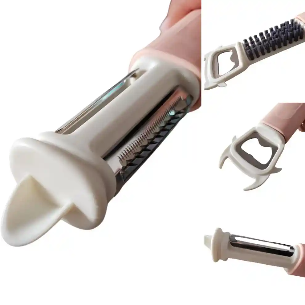 Herramienta De Pelado Multifuncional De Acero Inoxidable Para Frutas Y Verduras