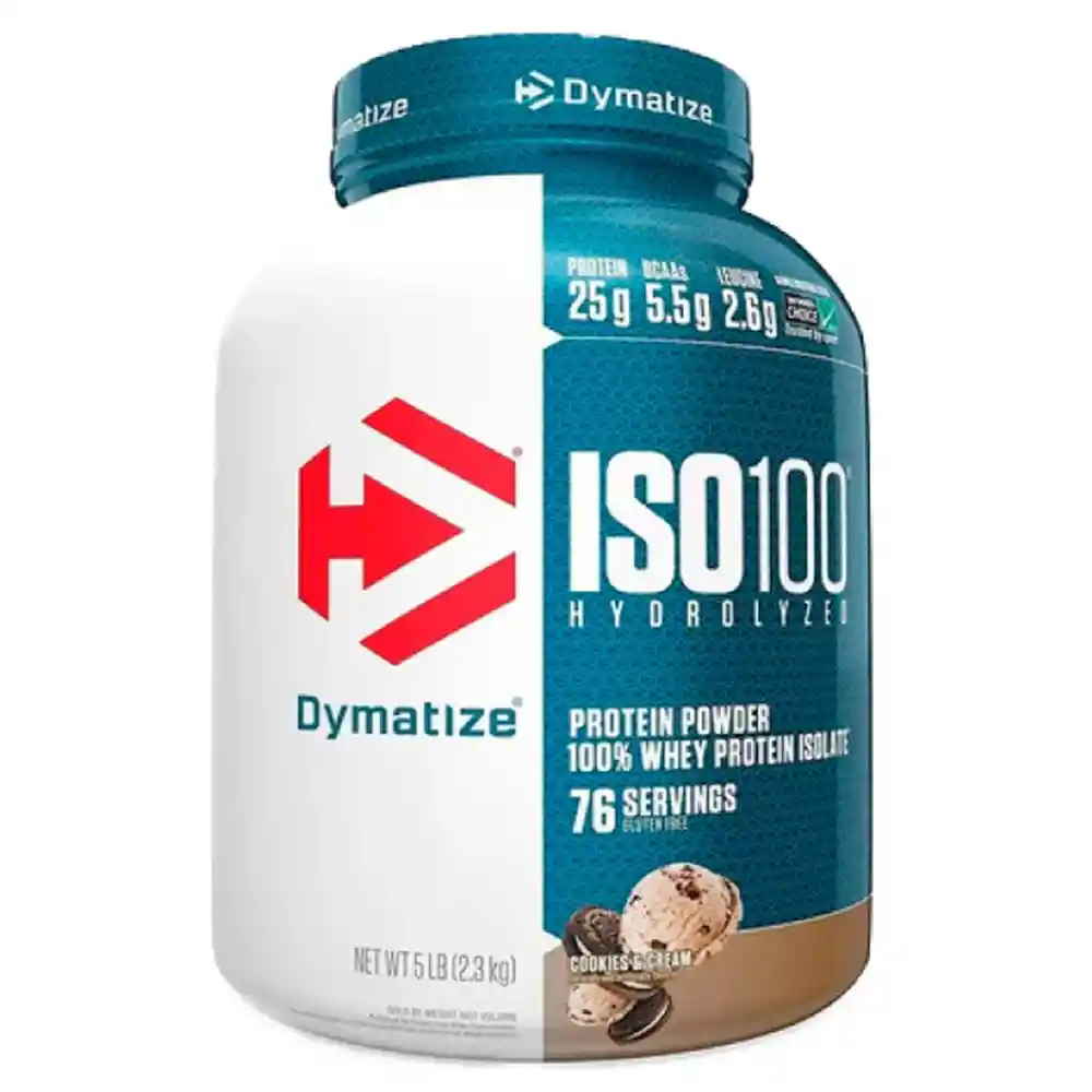 Iso 100 Dymatize Nutrition 5 Lb Cookies And Cream