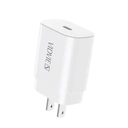 Combo Cargador + Cable 20w Tipo C A Tipo C Vidvie S Qa04