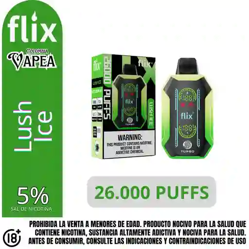 Vape Flix Lush Ice 26000 Puffs 5%