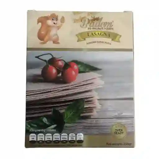 Badem Pasta Lasaña Natural Almendras - 250g