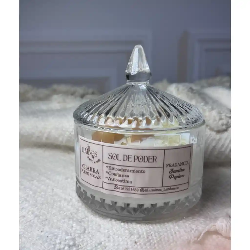 Vela Chakra Sol De Poder