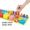 Juego Multifuncional Didactico Aprendizaje Numeros Figuras Abaco