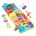 Juego Multifuncional Didactico Aprendizaje Numeros Figuras Abaco